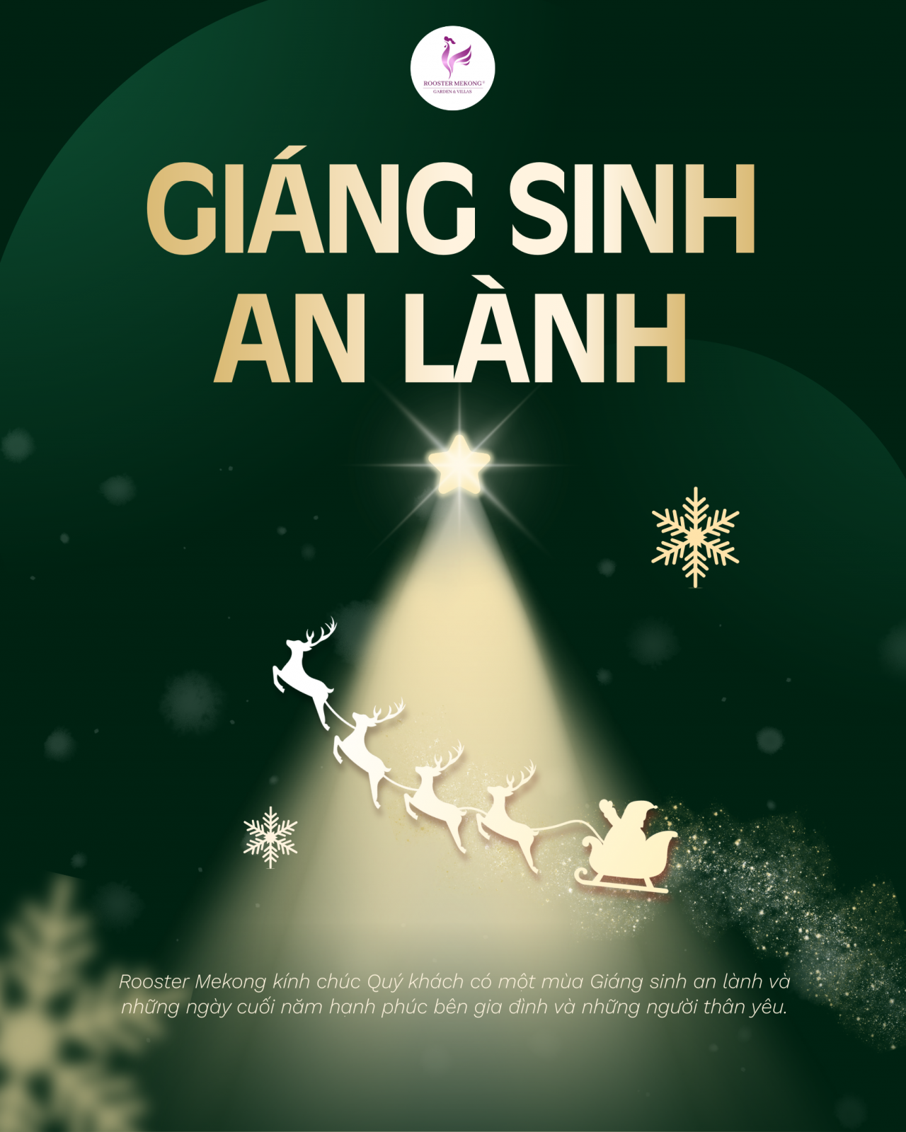 MERRY CHRISTMAS – GIÁNG SINH AN LÀNH CÙNG ROOSTER MEKONG